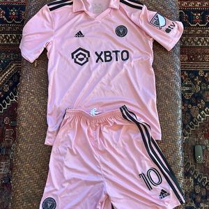 Adidas inter Miami home jersey pink Messi #10